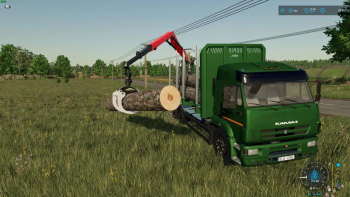 KAMAZ 6520 WOODTRUCK V1.0.0.0 - freie Modifikation